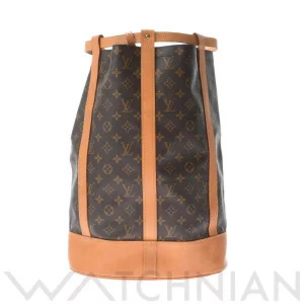 Louis Vuitton Monogram Randonee Brown Canvas Shoulder Bag